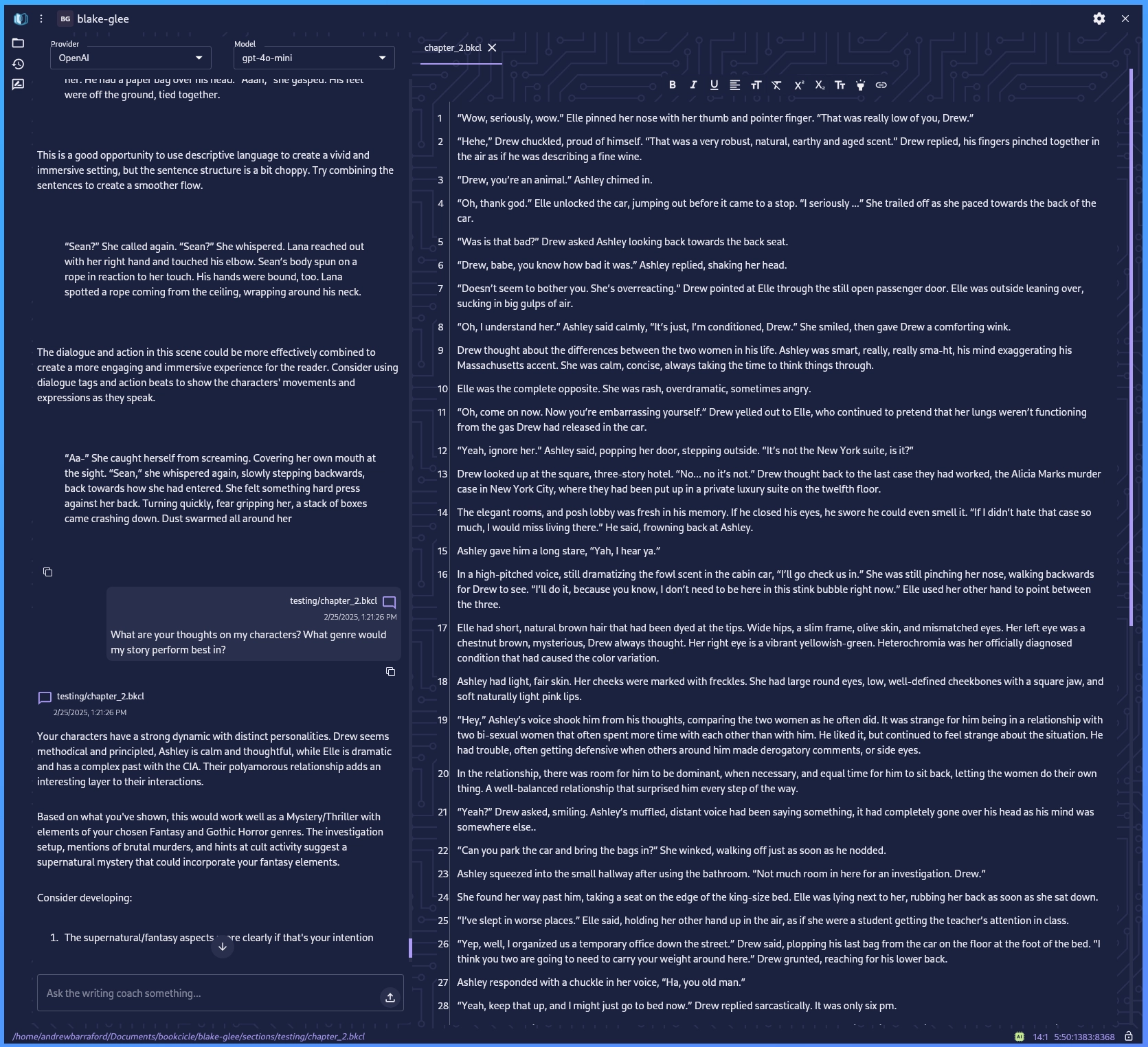 Screenshot or illustration of the Bookcicle Desktop App interface